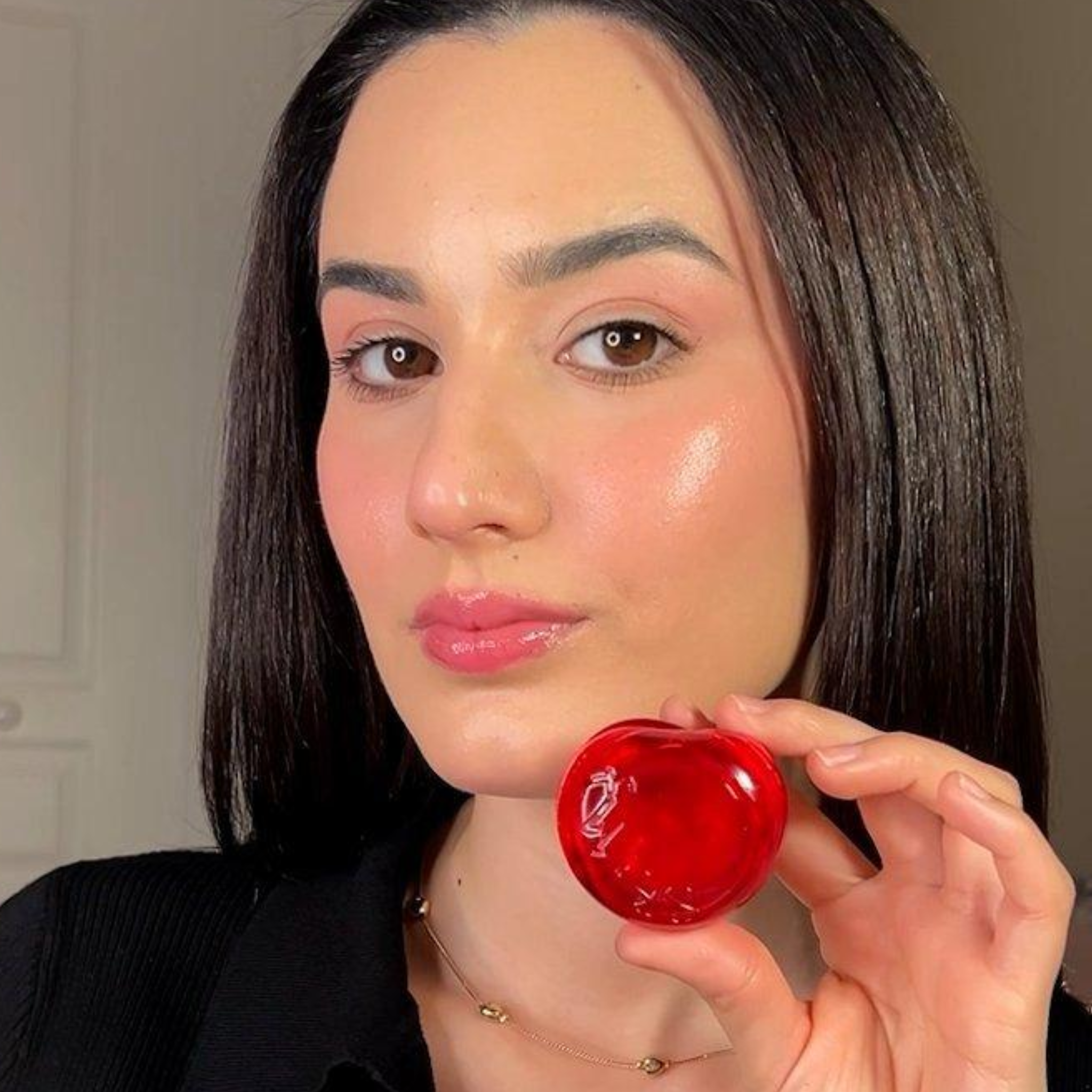 Lip & Cheek Glowy Jelly Pot - JC01 Honey Peach - 4g