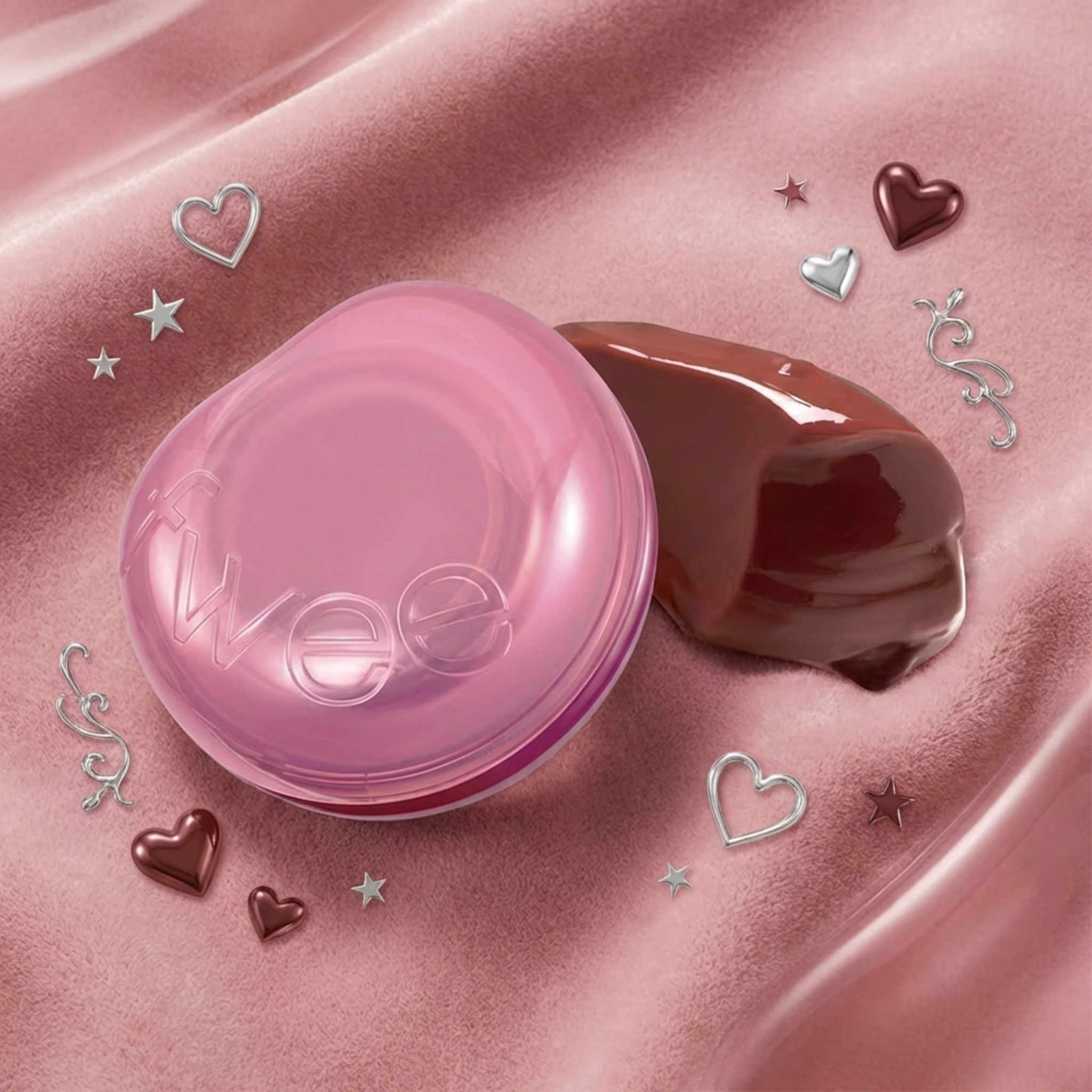 Lip & Cheek Glowy Jelly Pot-  JS02 Caramelized - 4g