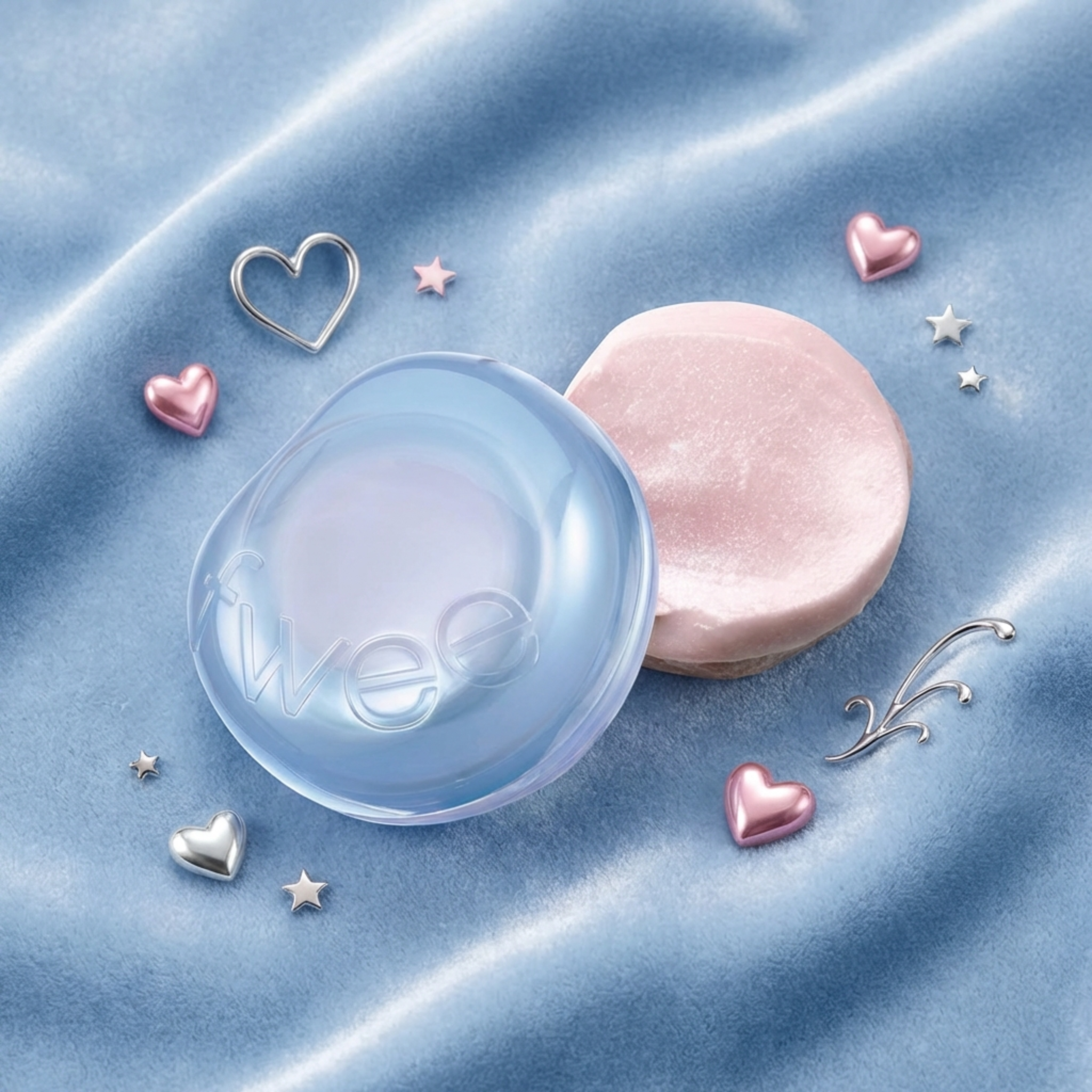 Lip & Cheek Glowy Jelly Pot -Sugar Powder - 4g