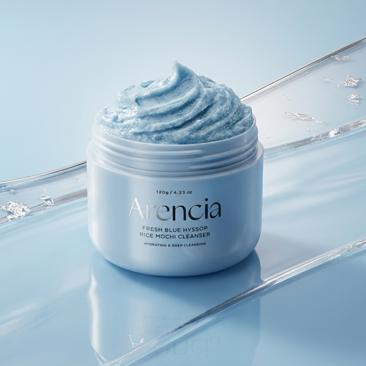 Fresh Blue Hyssop Rice Mochi - Detergente -120g