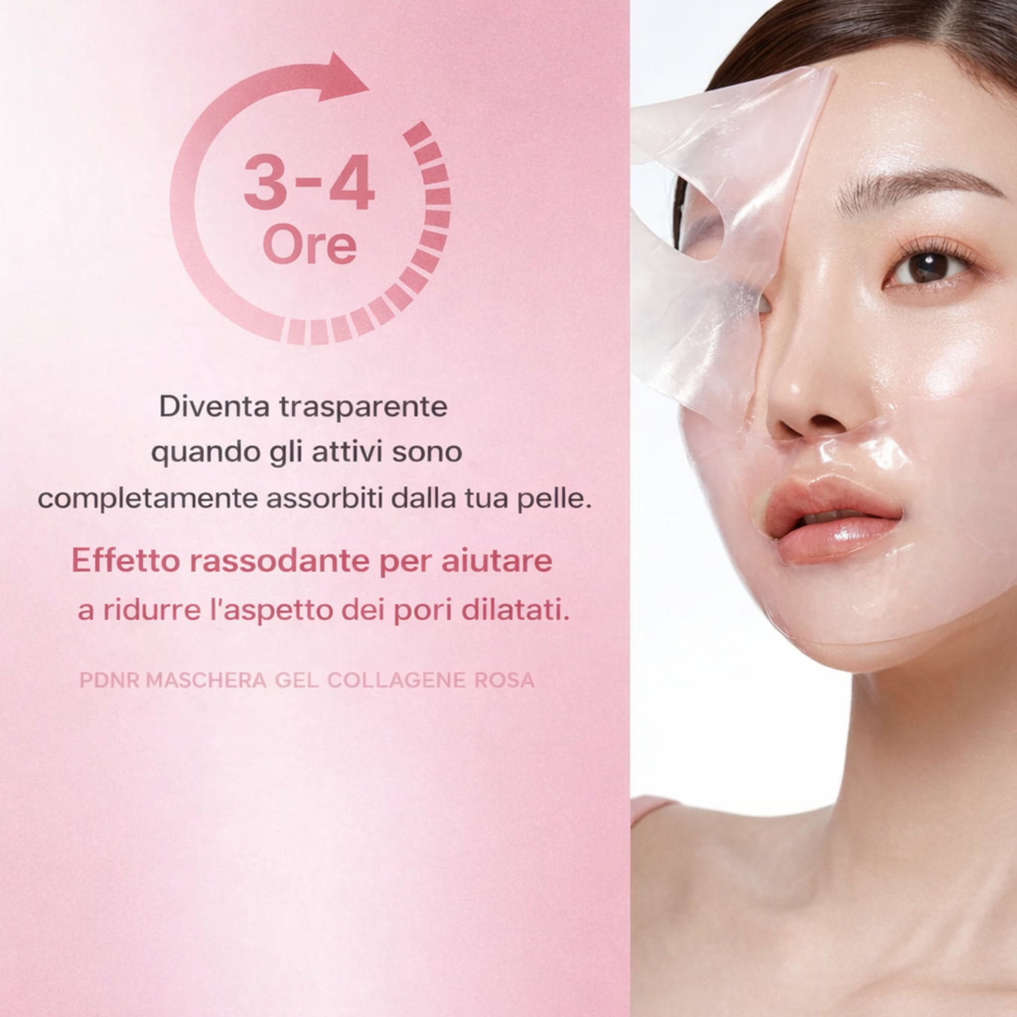 Maschera Viso PDRN Pink Vita - Coating Mask - 1 Maschera