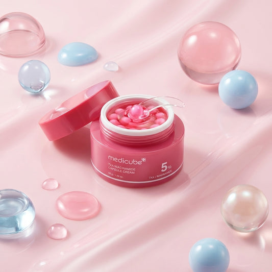 Crema capsule TXA Niacinamide - Crema viso correttiva illuminante con capsule attive