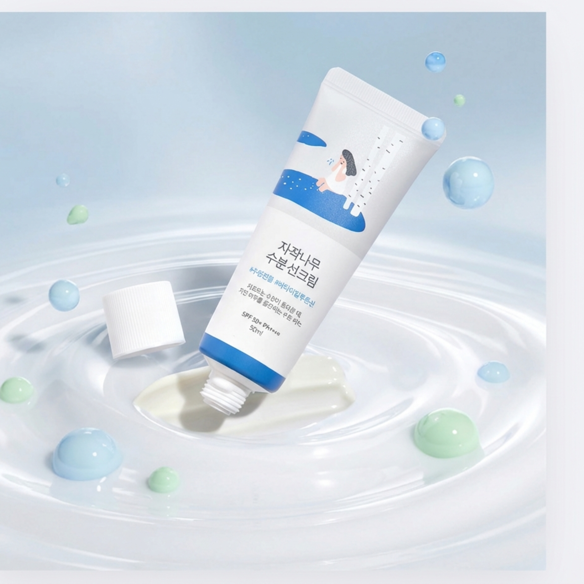 Crema solare viso alla linfa di betulla – Protezione e idratazione – 50ml