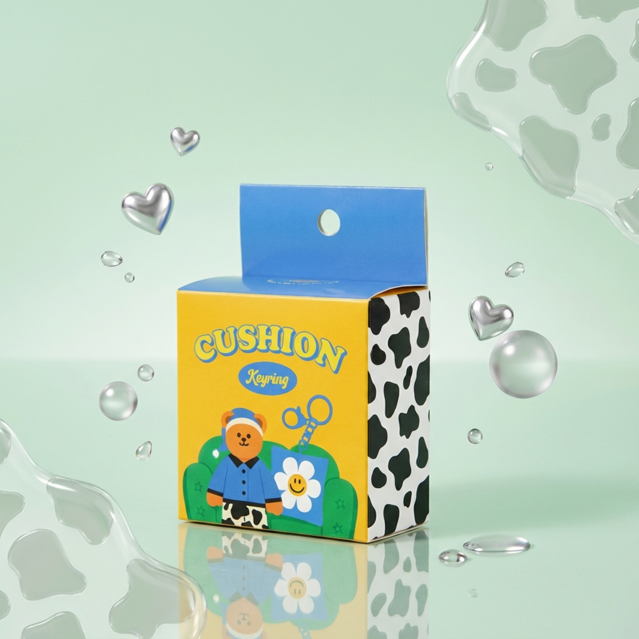 Cuscinetto portachiavi Smile