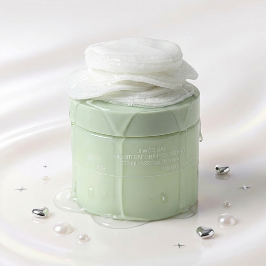Dischetti esfolianti alla heartleaf e BHA – Pelle purificata – 60 pz