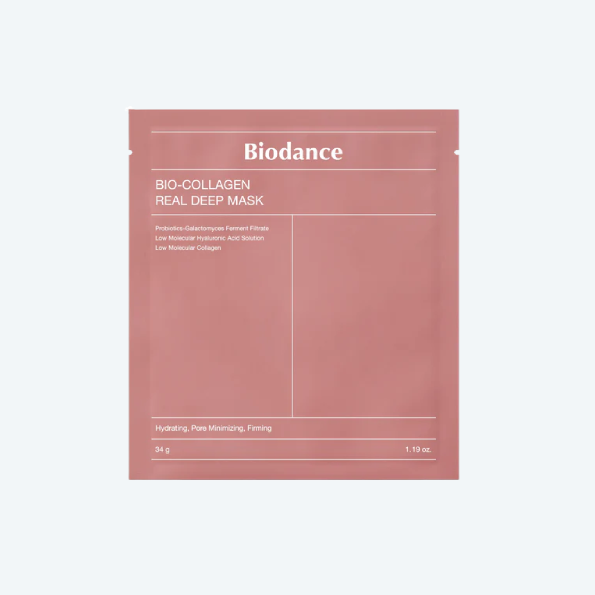 Maschera viso rimpolpante al bio-collagene- 1 pcs