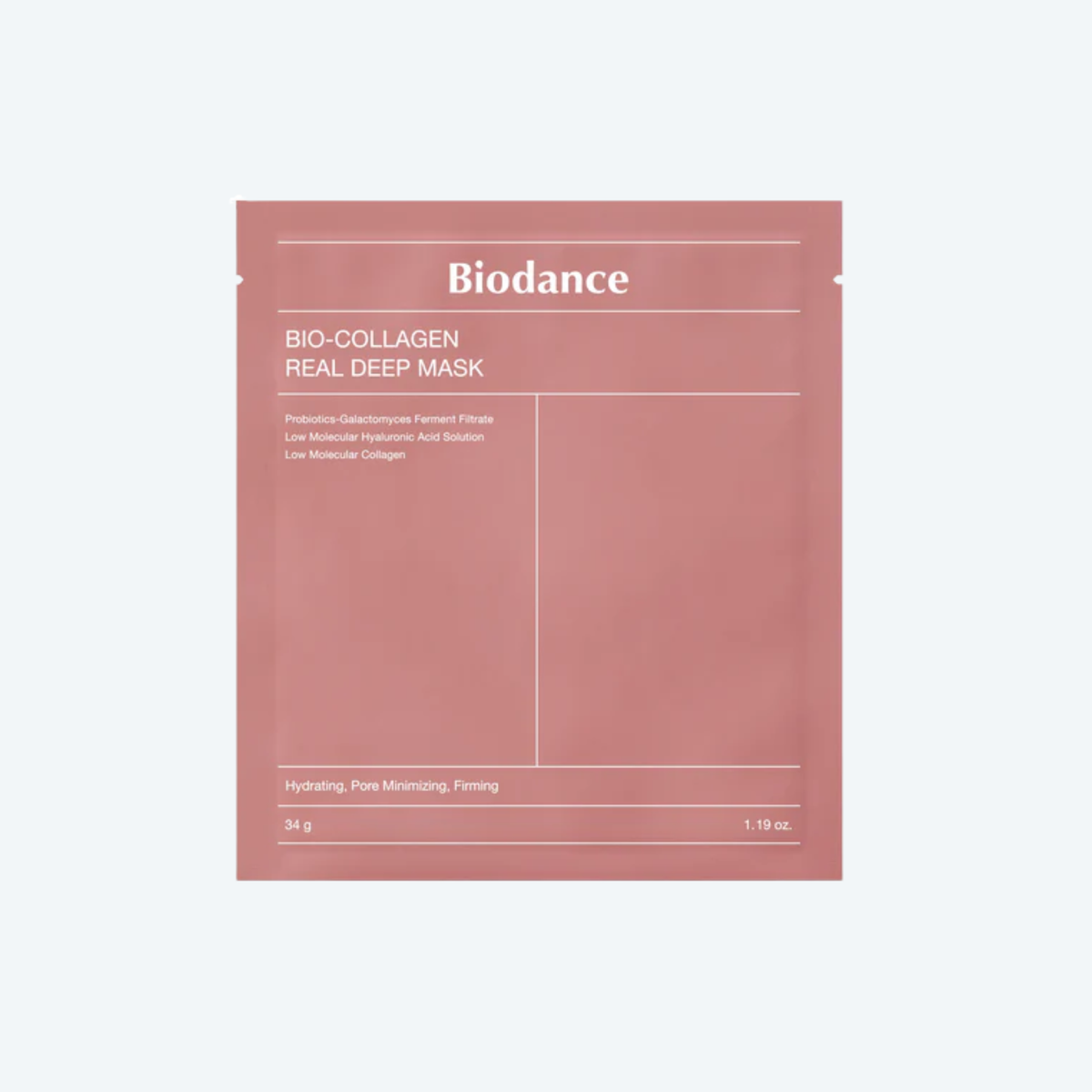 Maschera viso rimpolpante al bio-collagene- 1 pcs