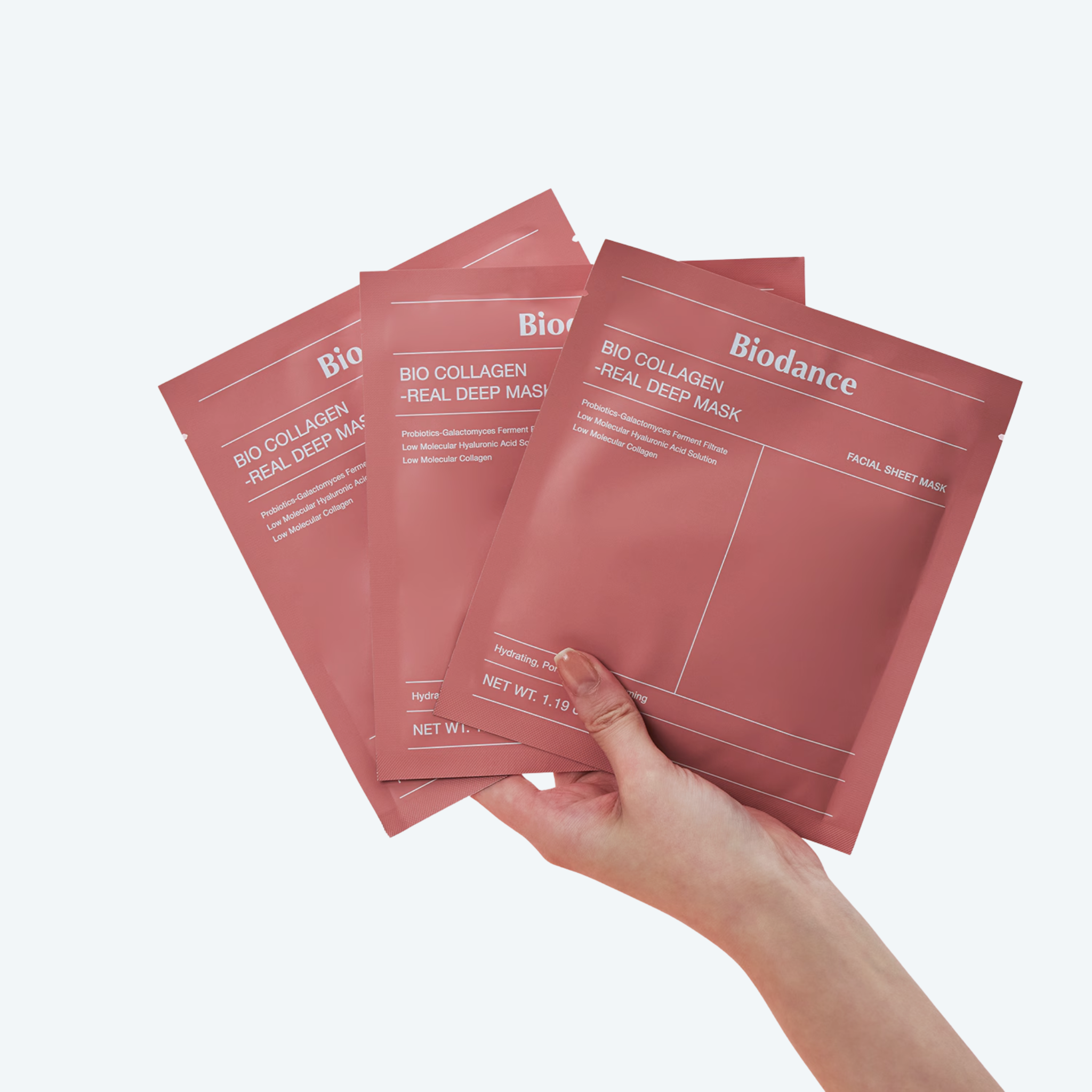 Maschera viso rimpolpante al bio-collagene- 1 pcs