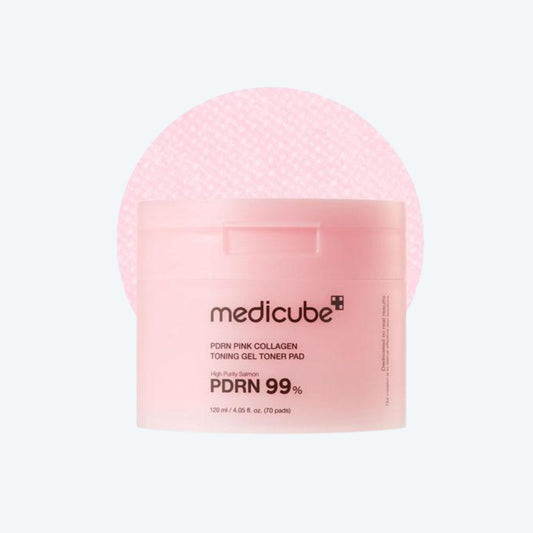 PDRN Pink Collagen Pad- Dischetti viso tonificanti
