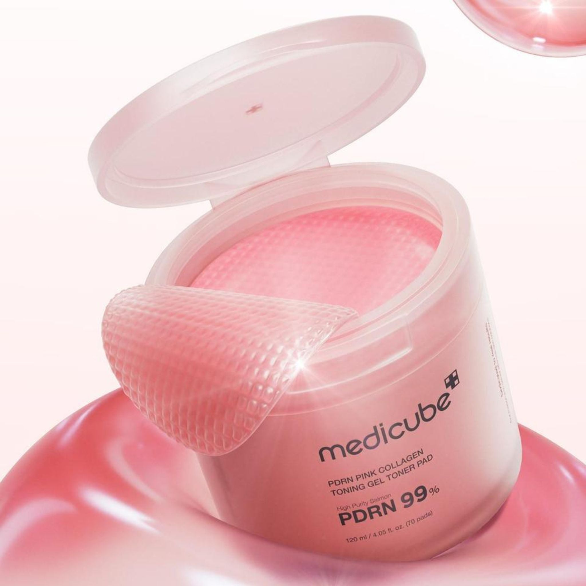 PDRN Pink Collagen Pad- Dischetti viso tonificanti