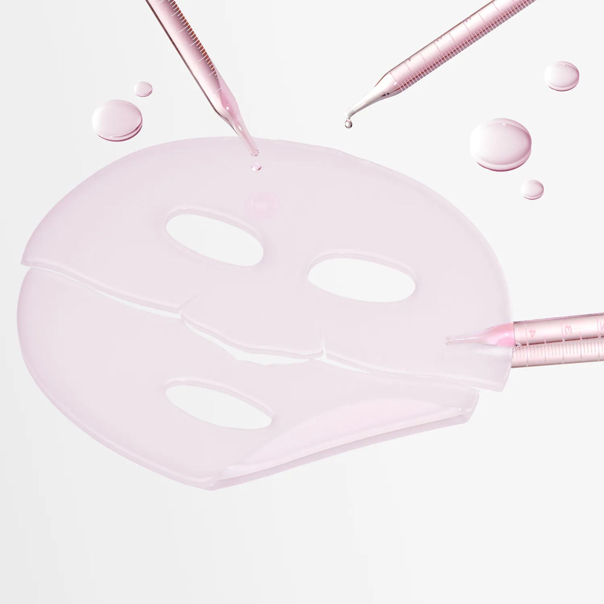 PDRN Pink Collagen Gel Mask - 4 Maschere viso in gel idratante rigenerante