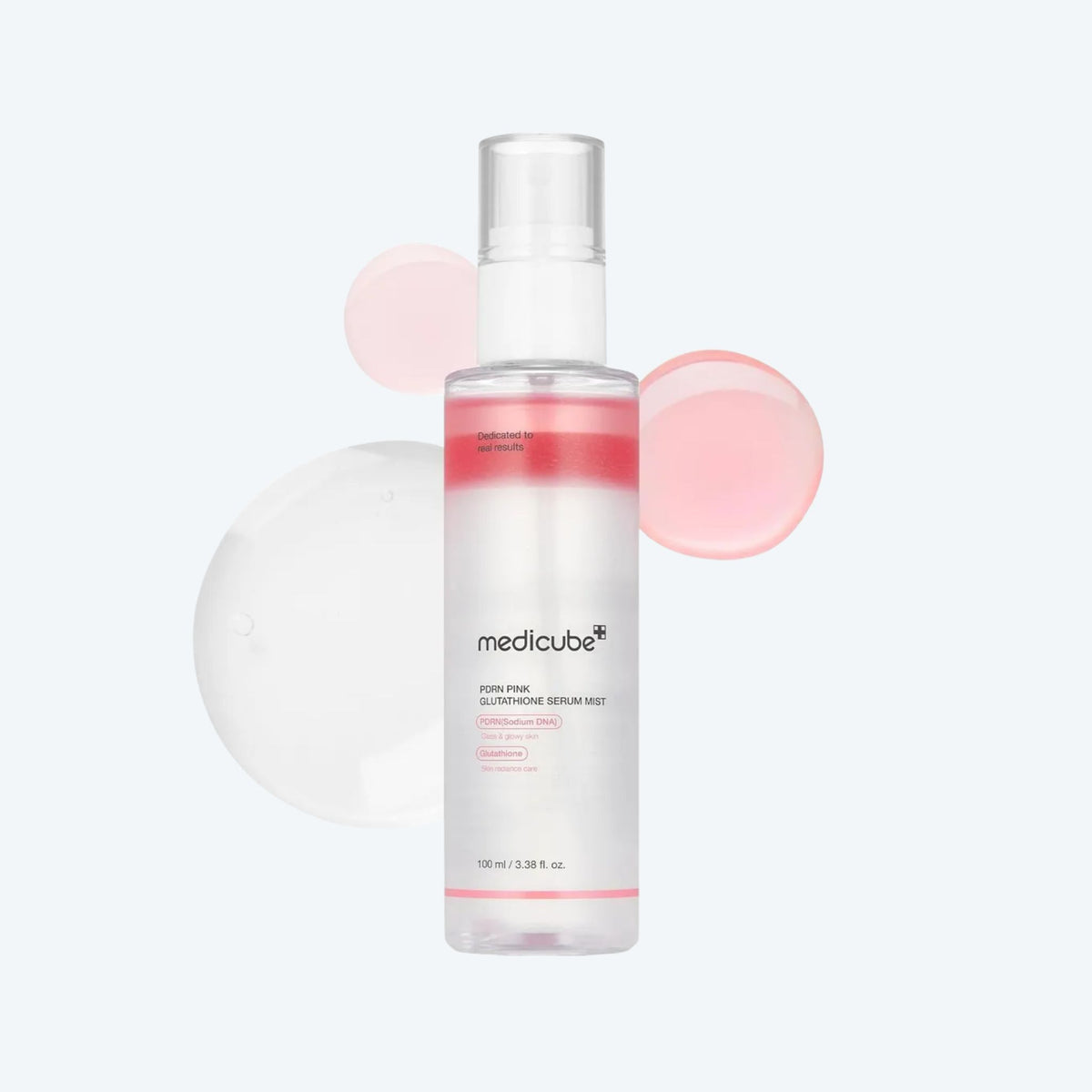 PDRN Pink Glutathione Serum Mist - Spray viso idratante e illuminante