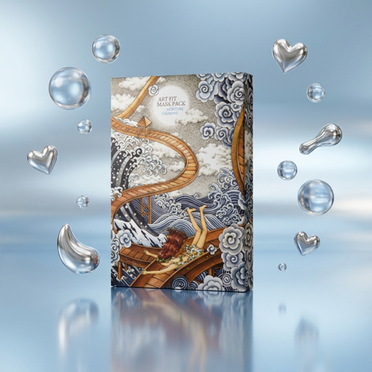 Maschere viso idratanti e lenitive – Moisture Calming– 5 pz