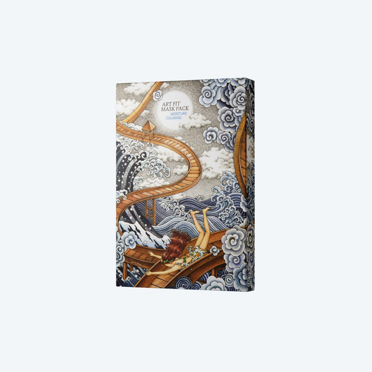 maschere viso idratanti e lenitive artfit 5 pezzi