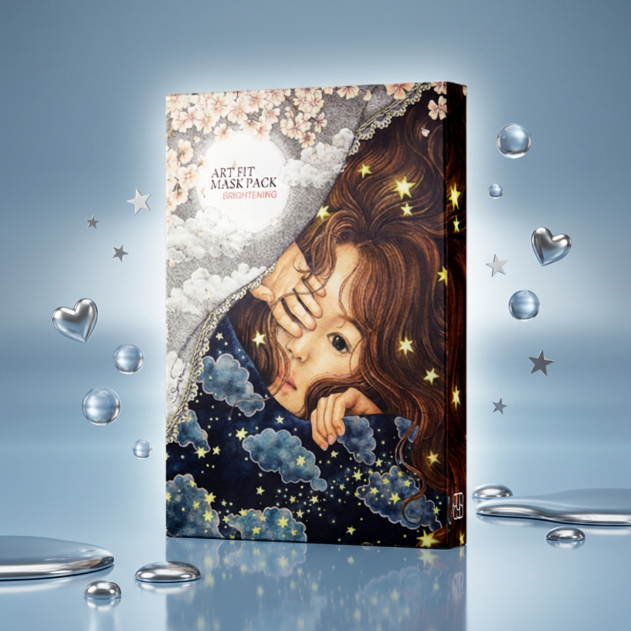 Maschere viso illuminanti – Brightening con vitamina C – 5 pz