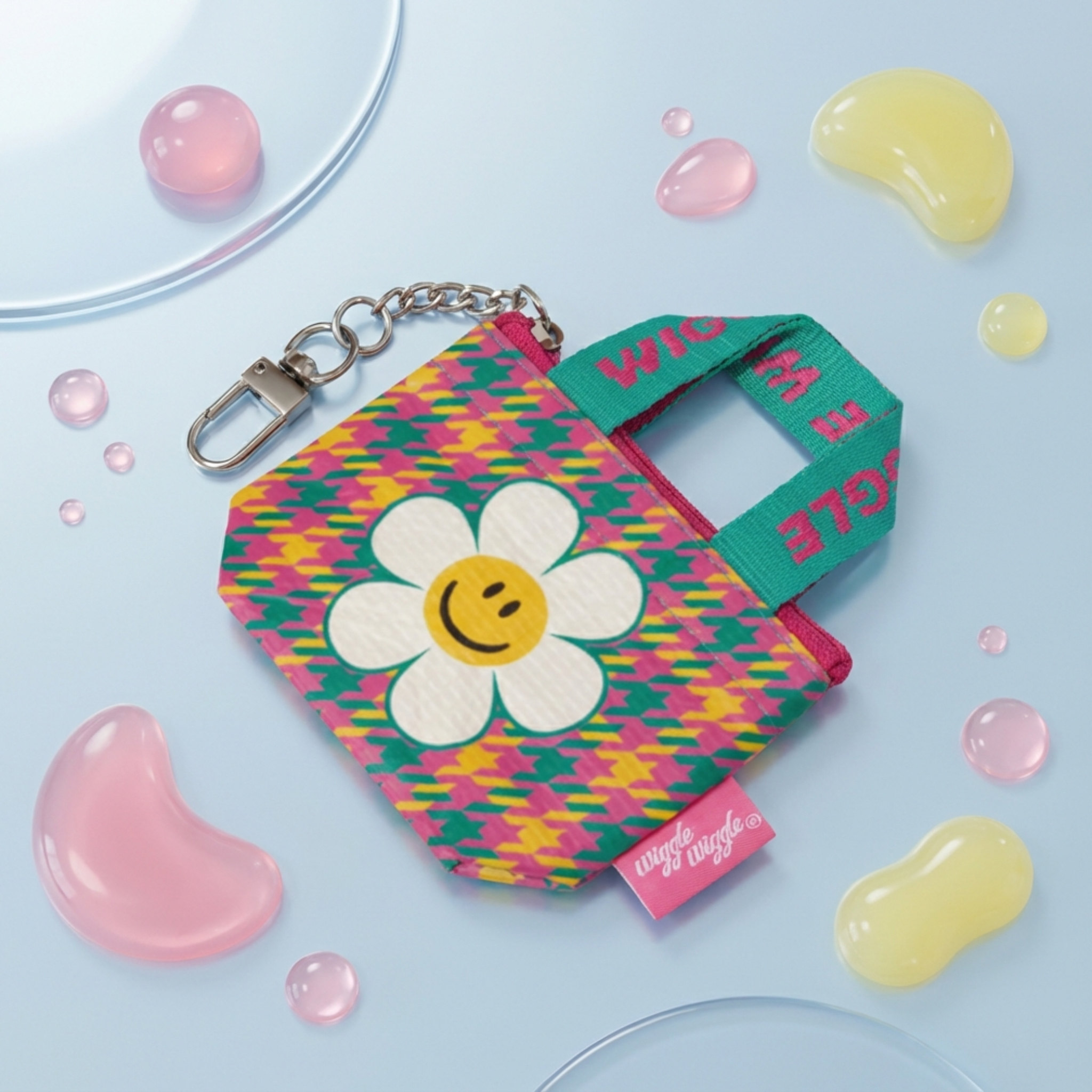 Porta Monete & Airpods Hound Thooth Check