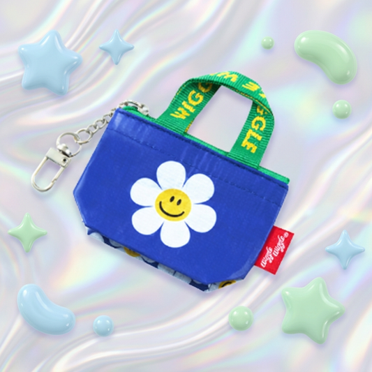 Porta Monete & Airpods Smile We Love Blue