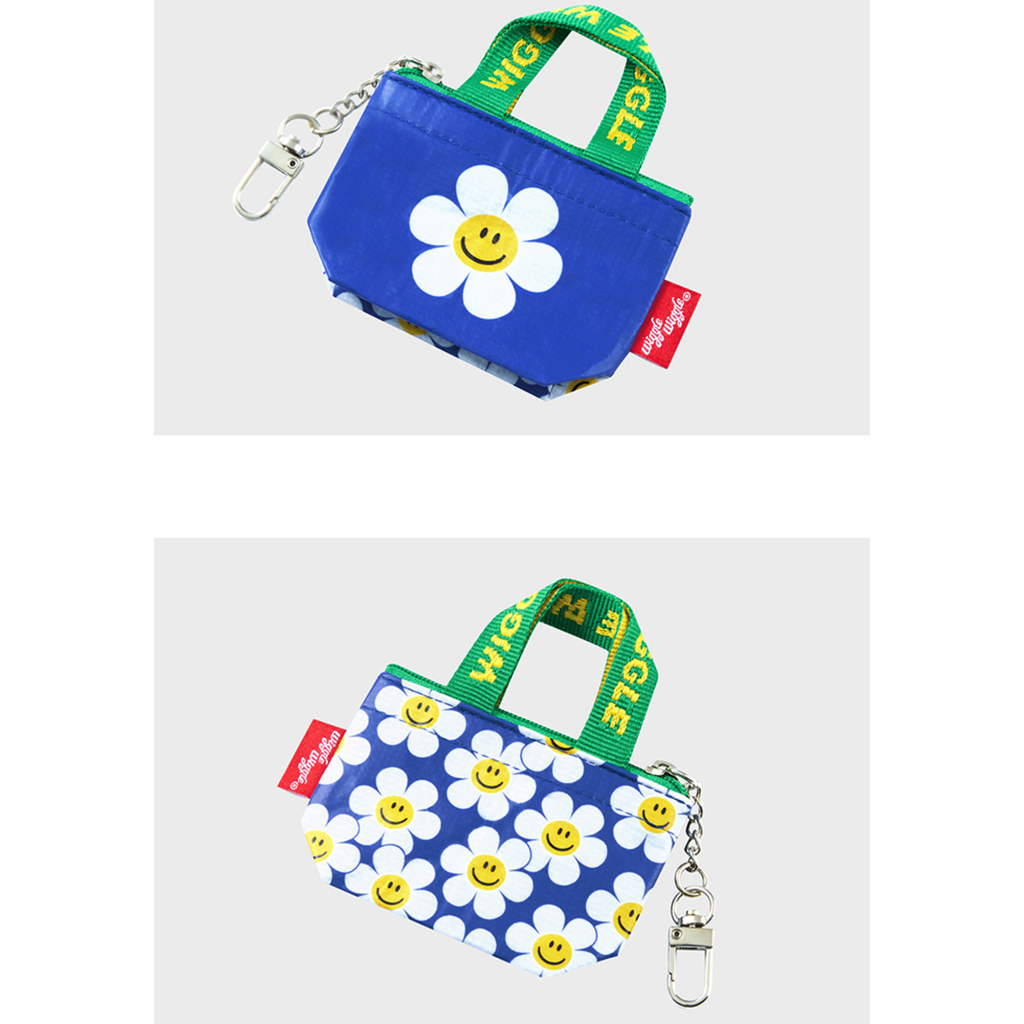 Porta Monete & Airpods Smile We Love Blue