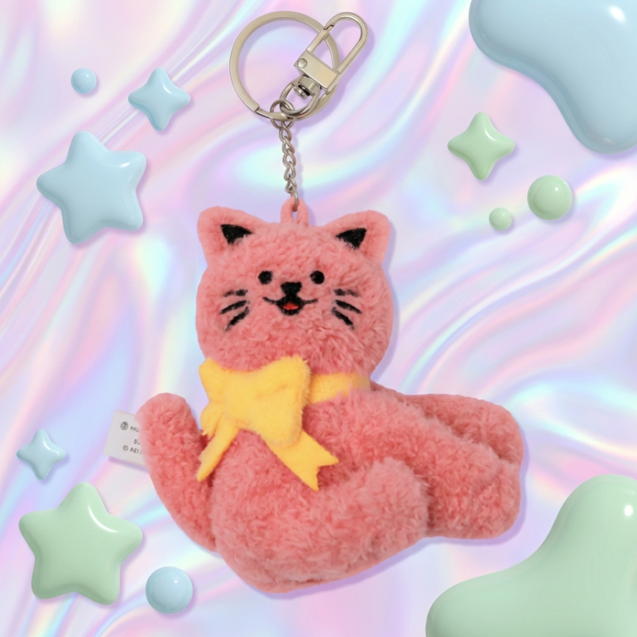 Portachiavi Gattino Rosa