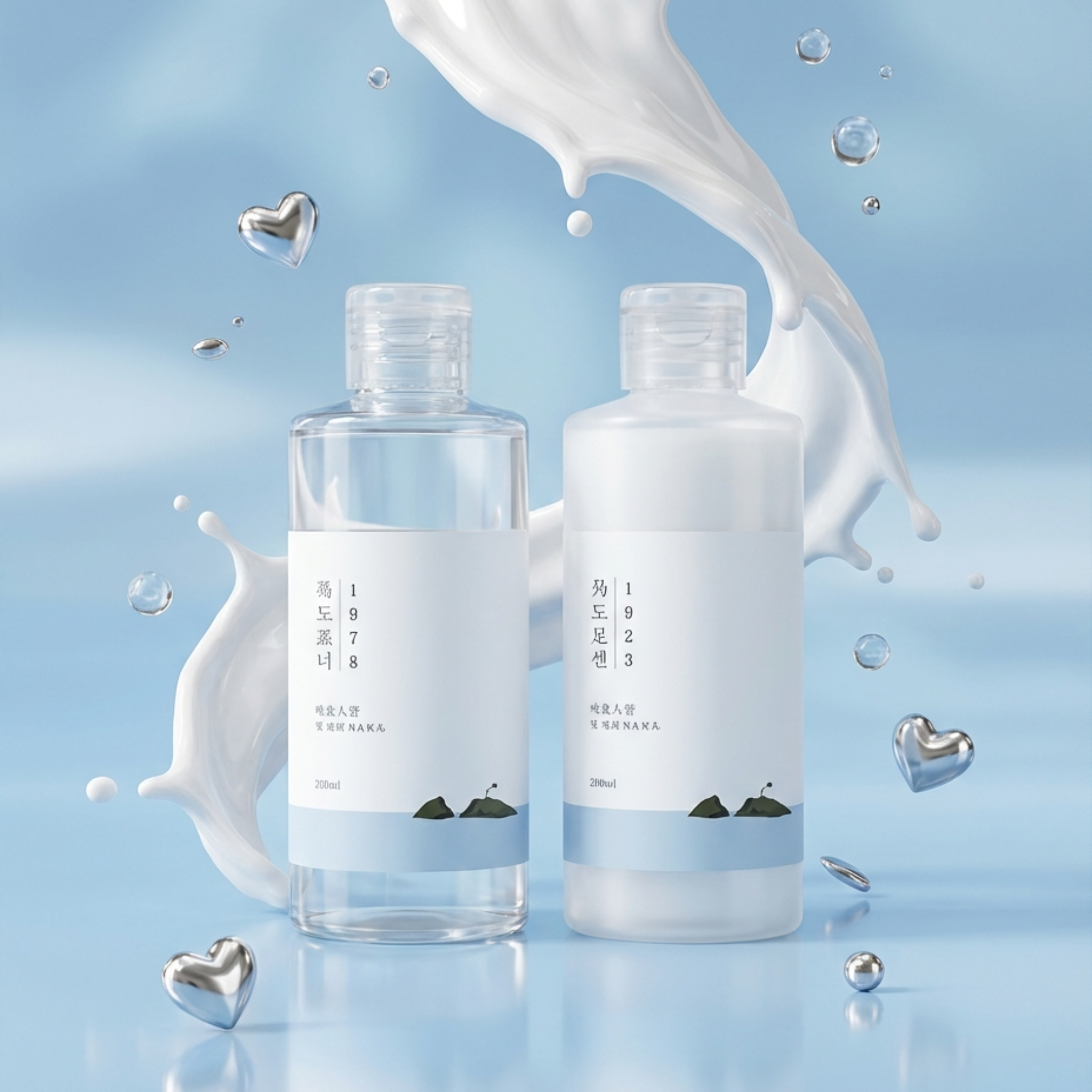 Set tonico + emulsione 1025 Dokdo – Idratazione completa – 2x200ml