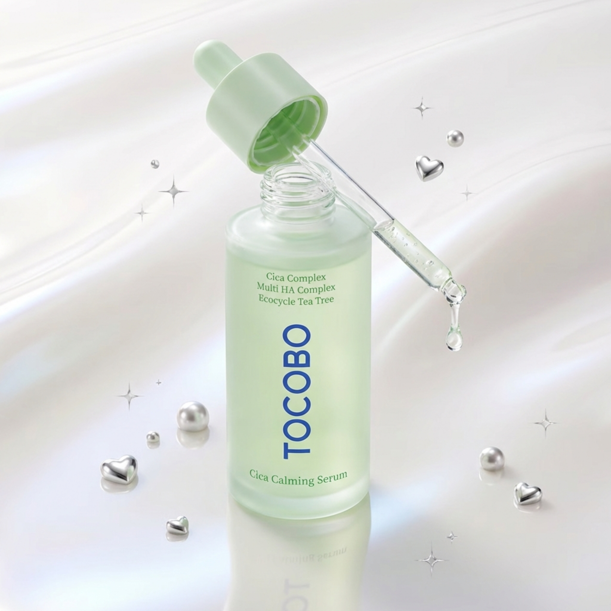 Siero viso lenitivo alla cica – 50ml