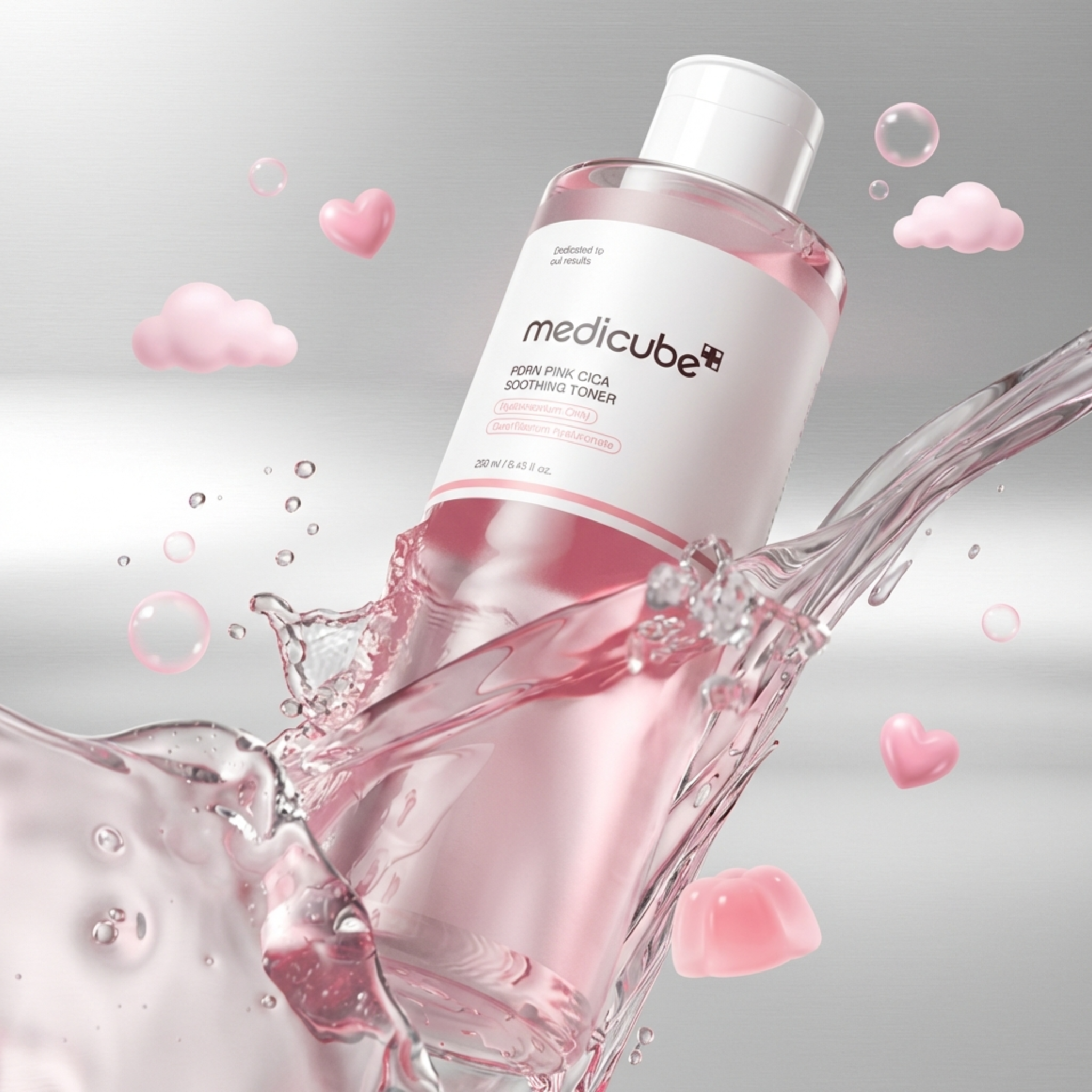 Tonico lenitivo alla cica rosa e PDRN – 250ml